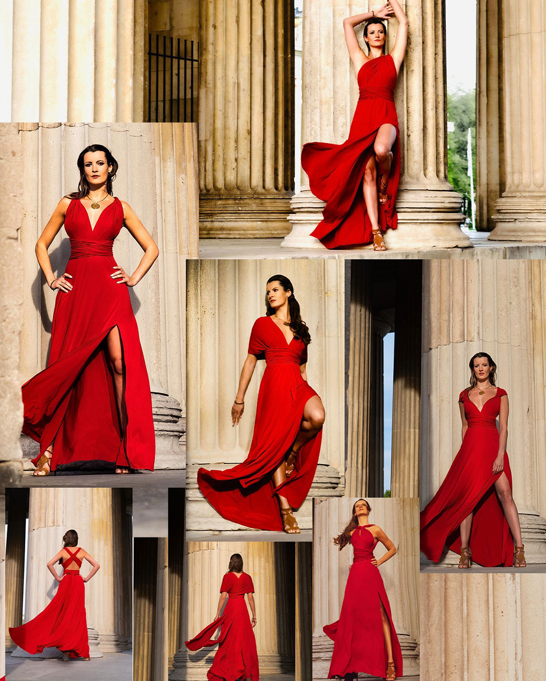 Elegantes Multikleid "Miracle Dress" Gr. XL/XXL – Bild 10